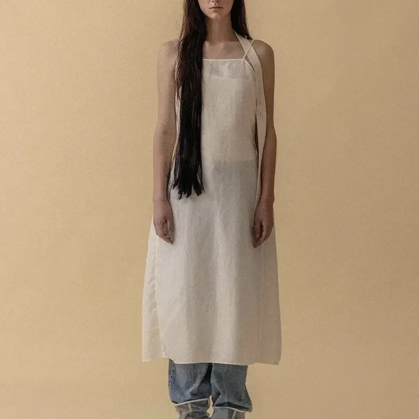 아뜰리에 에디션 원피스 Pleated Long Dress