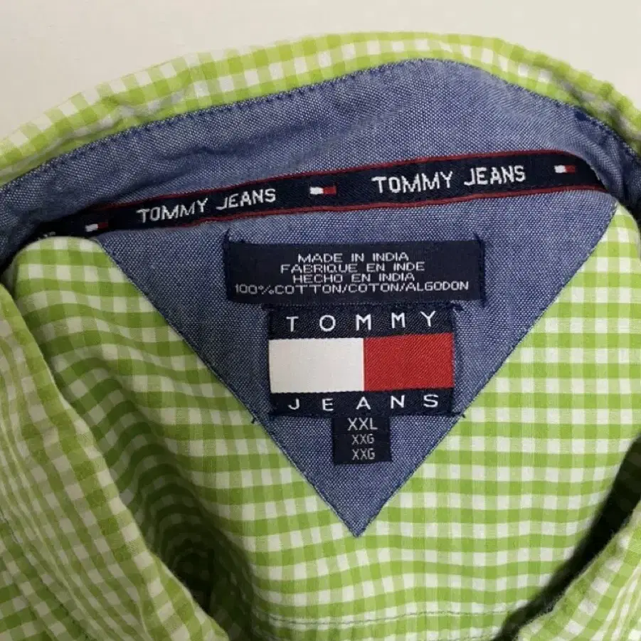 타미진스 TOMMY JEANS 스펠아웃 셔츠 OG