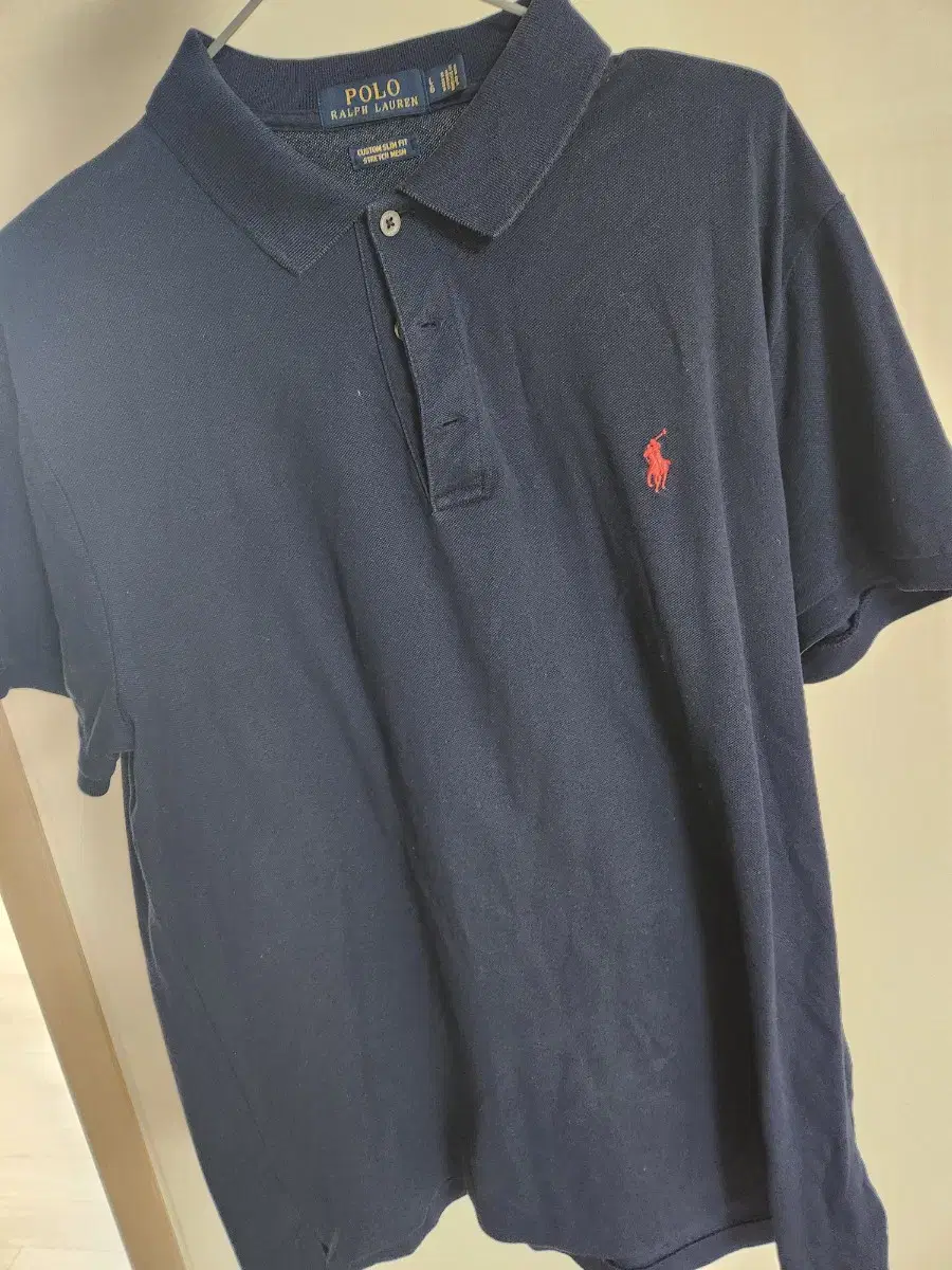 (Department Store) Polo Ralph Lauren PK Short Sleeve Karati L Classic Fit Navy