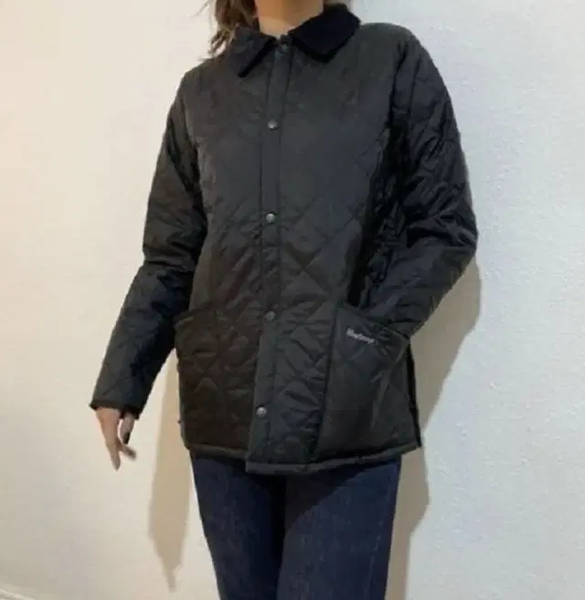 BARBOUR 바버 보이즈 리데스데일 퀼팅 자켓 블랙 자켓 xl