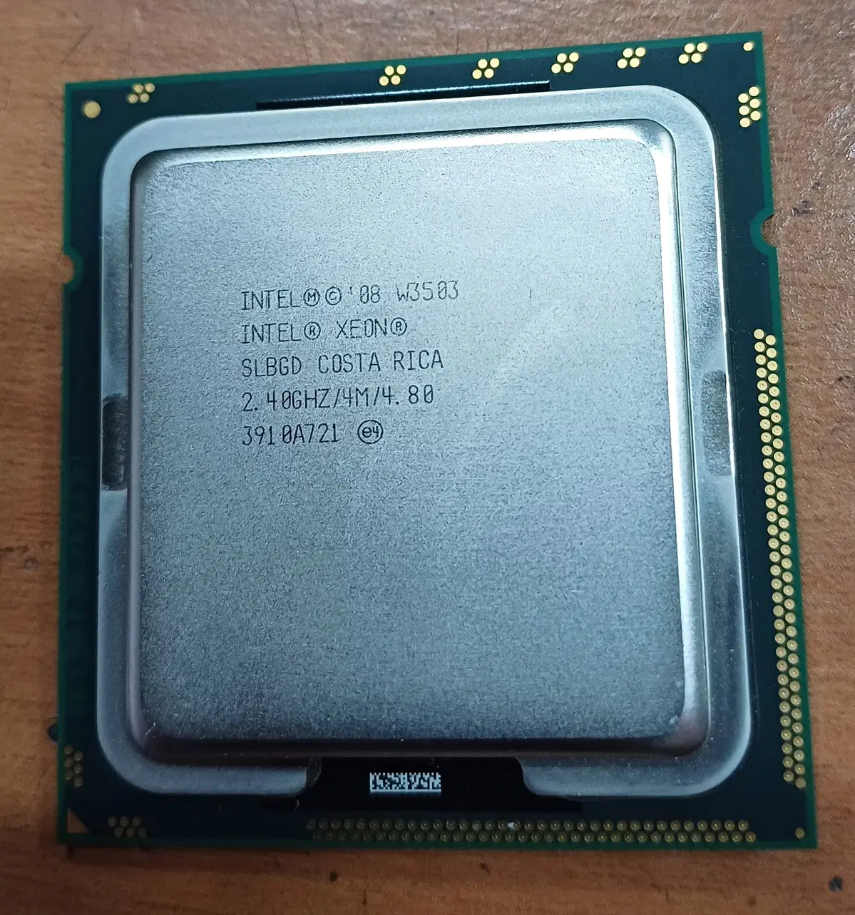 Latop cpu W3503 2.4G 4M 1366 핀 프로세서