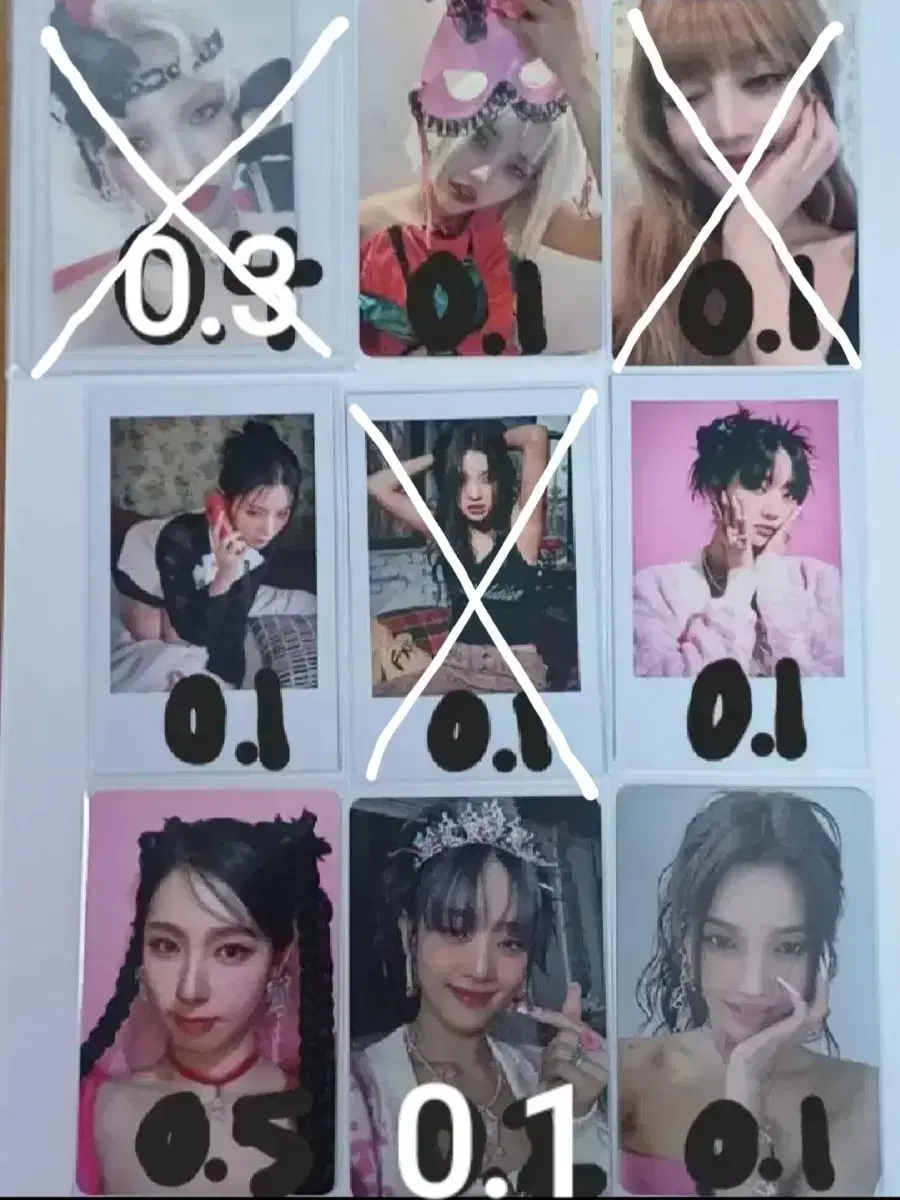 Unsealed album dum)Girls' gidle photocard sold (frenzy)