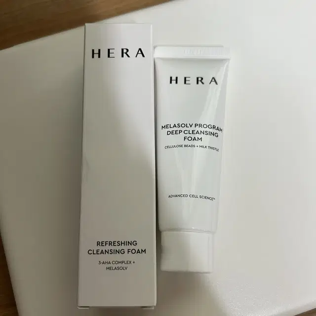 HERA 헤라 리프레싱 클렌징폼 2개 새상품 50g