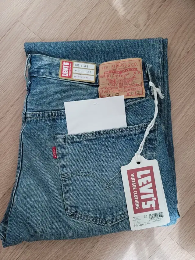 33x32 LVC 55501 블랙잭 새제품 levis 리바이스