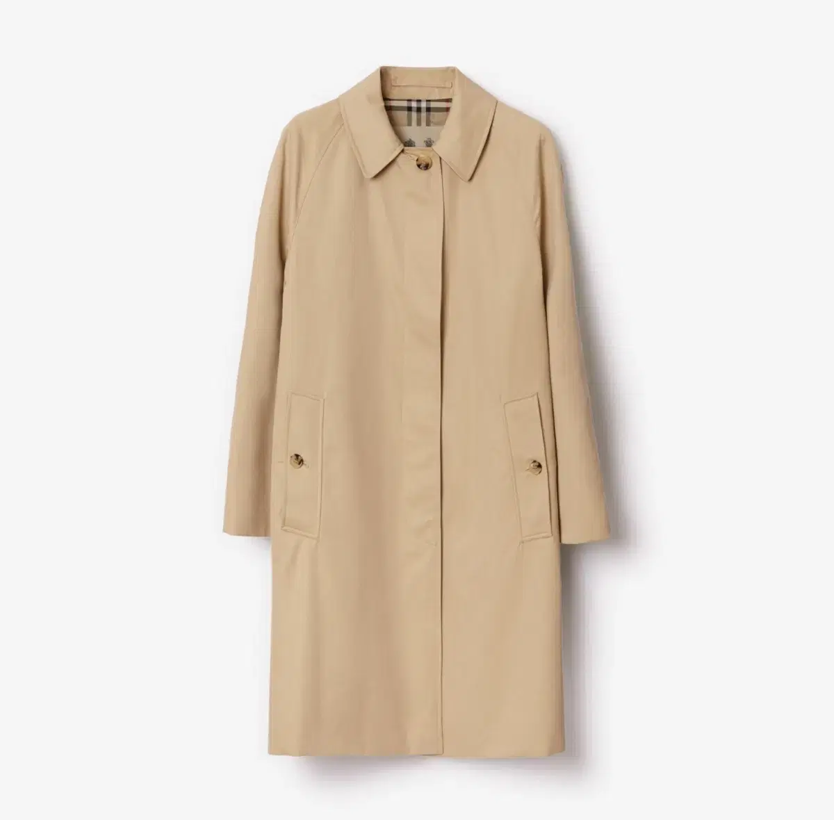 90s Burberry Long Camden Heritage Car Coat