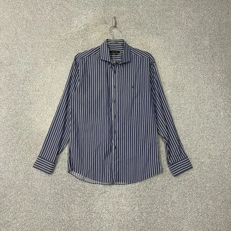 100% Louis Couture logo striped shirt