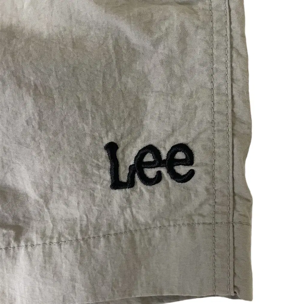 Lee 나일론 벨트 밴딩 쇼츠 베이지(L)