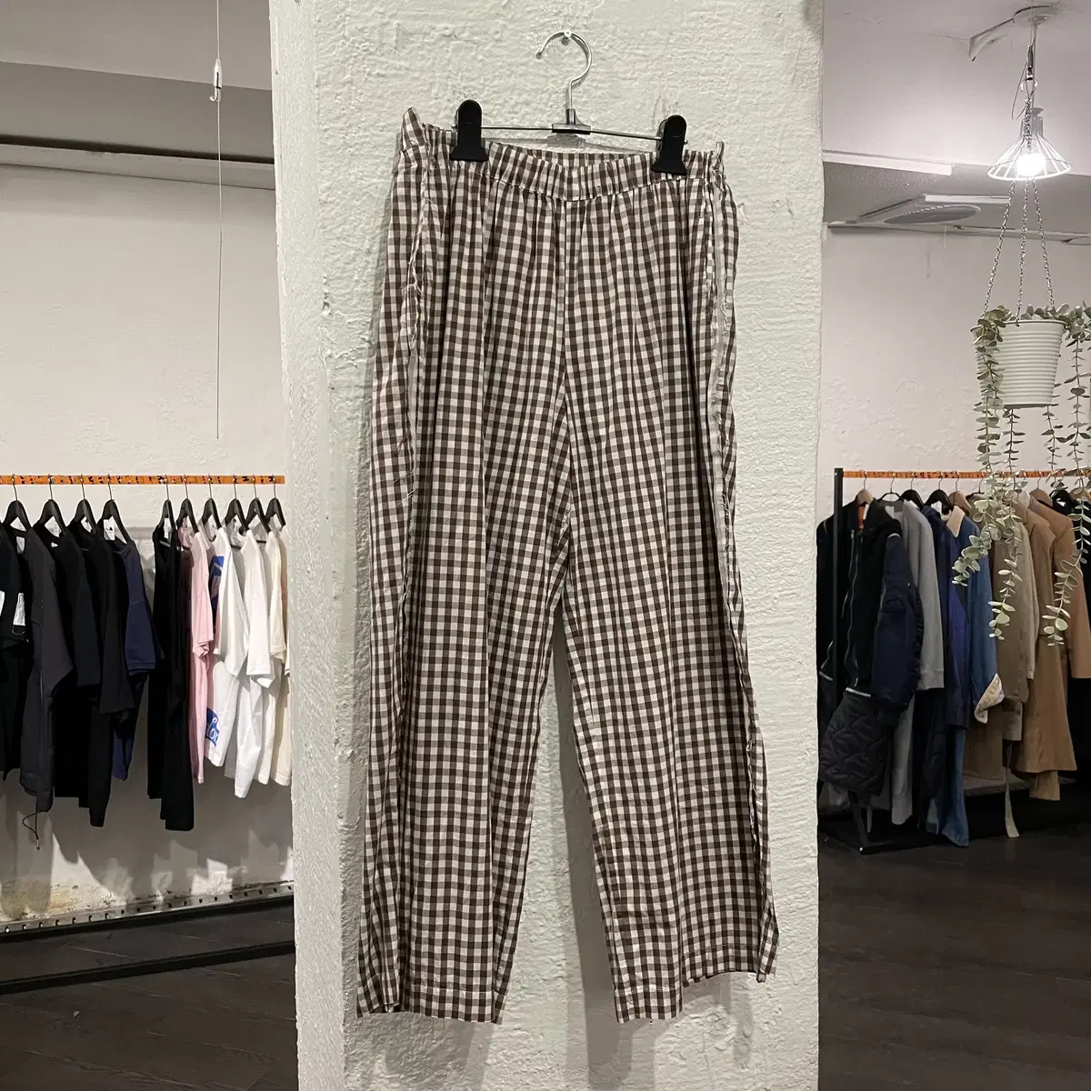 Comme des Garçons remake check pants