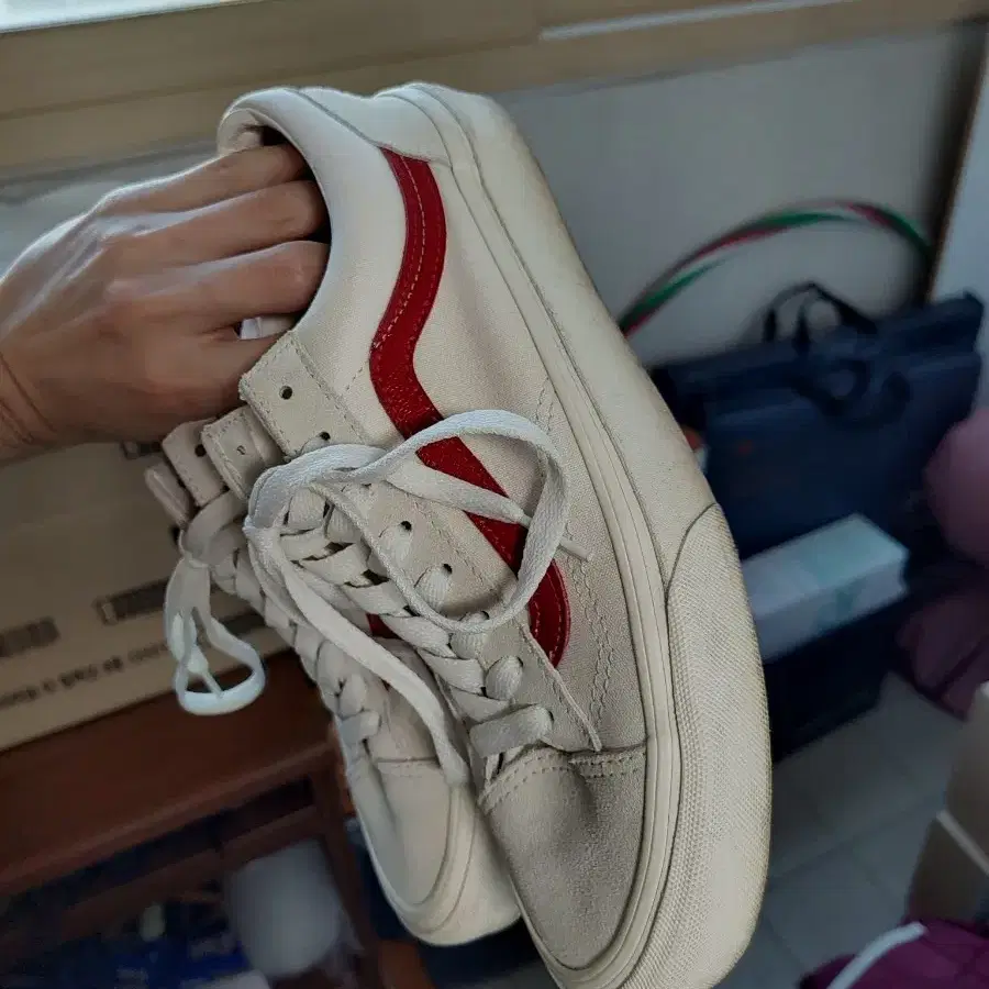 [거의새것]반스 스타일 36 레드 vans style 36 red