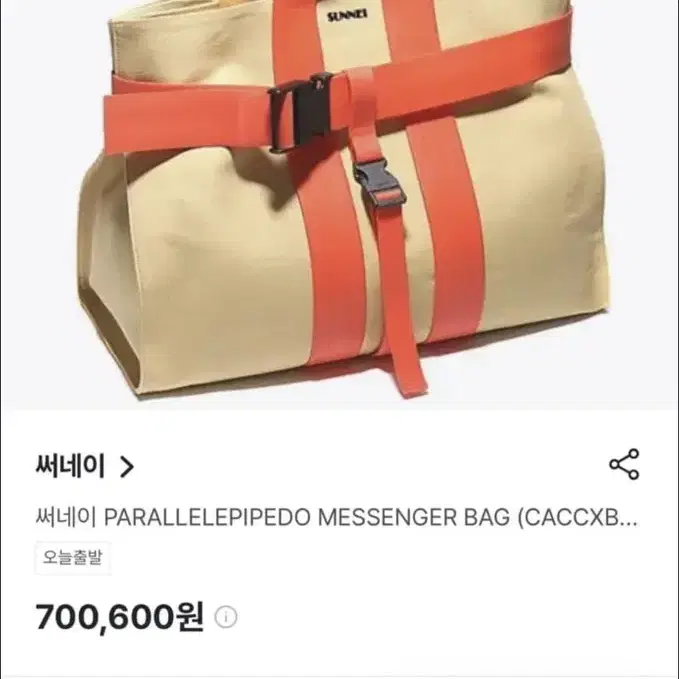 써네이 투웨이 메신저백