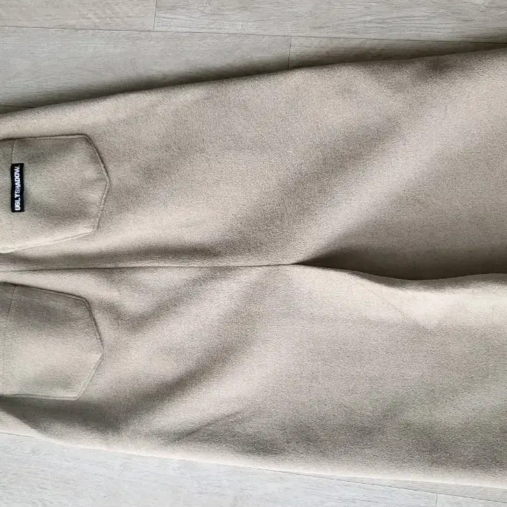 어글리쉐도우 WOOL SKIRT(BEIGE)