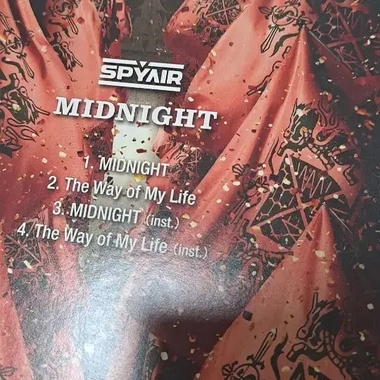 SPYAIR 스파이에어 MIDNIGHT 통상반