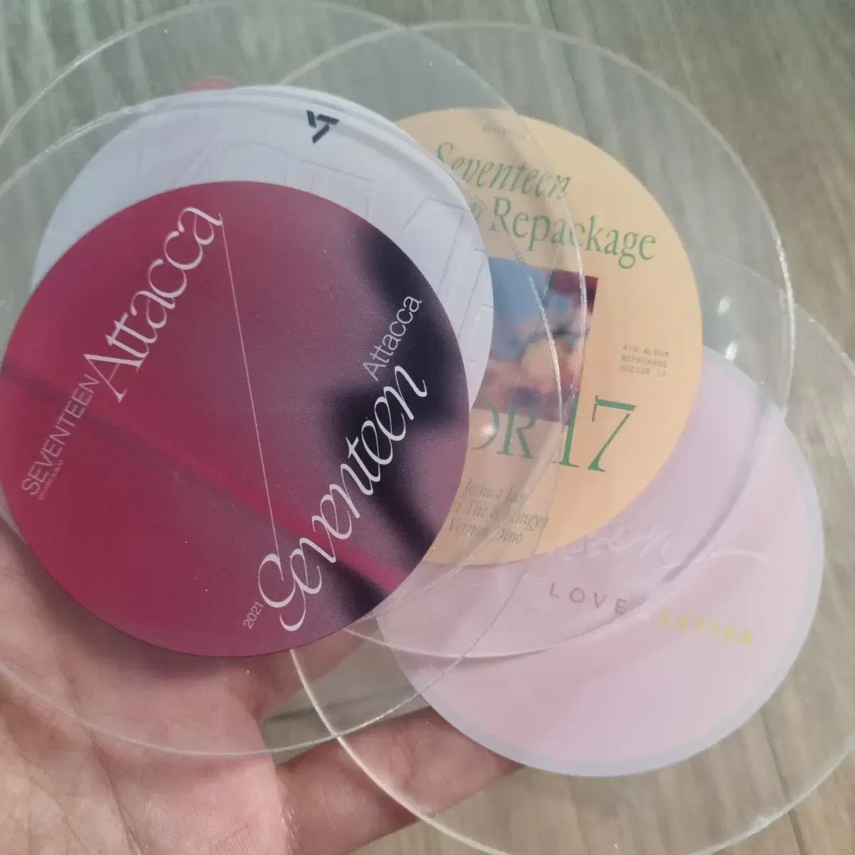 Seventeen album cup coaster set new