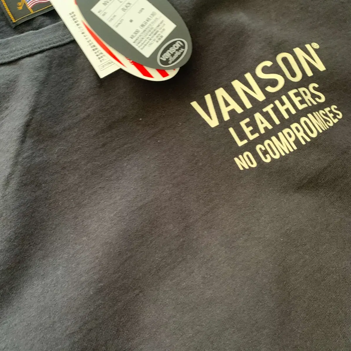 vanson heavy oz short tee