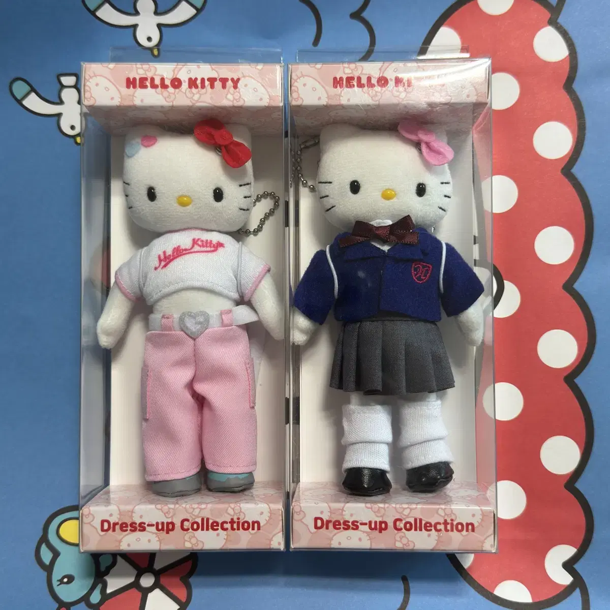 Hello Kitty 50th Anniversary pop up dress up kitty de-upki fashion y2k school uniforms