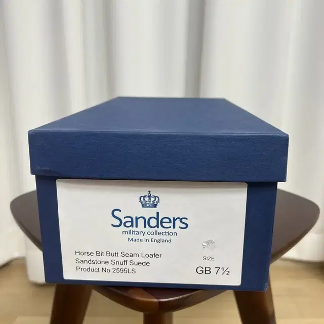 sanders 스웨이드 로퍼