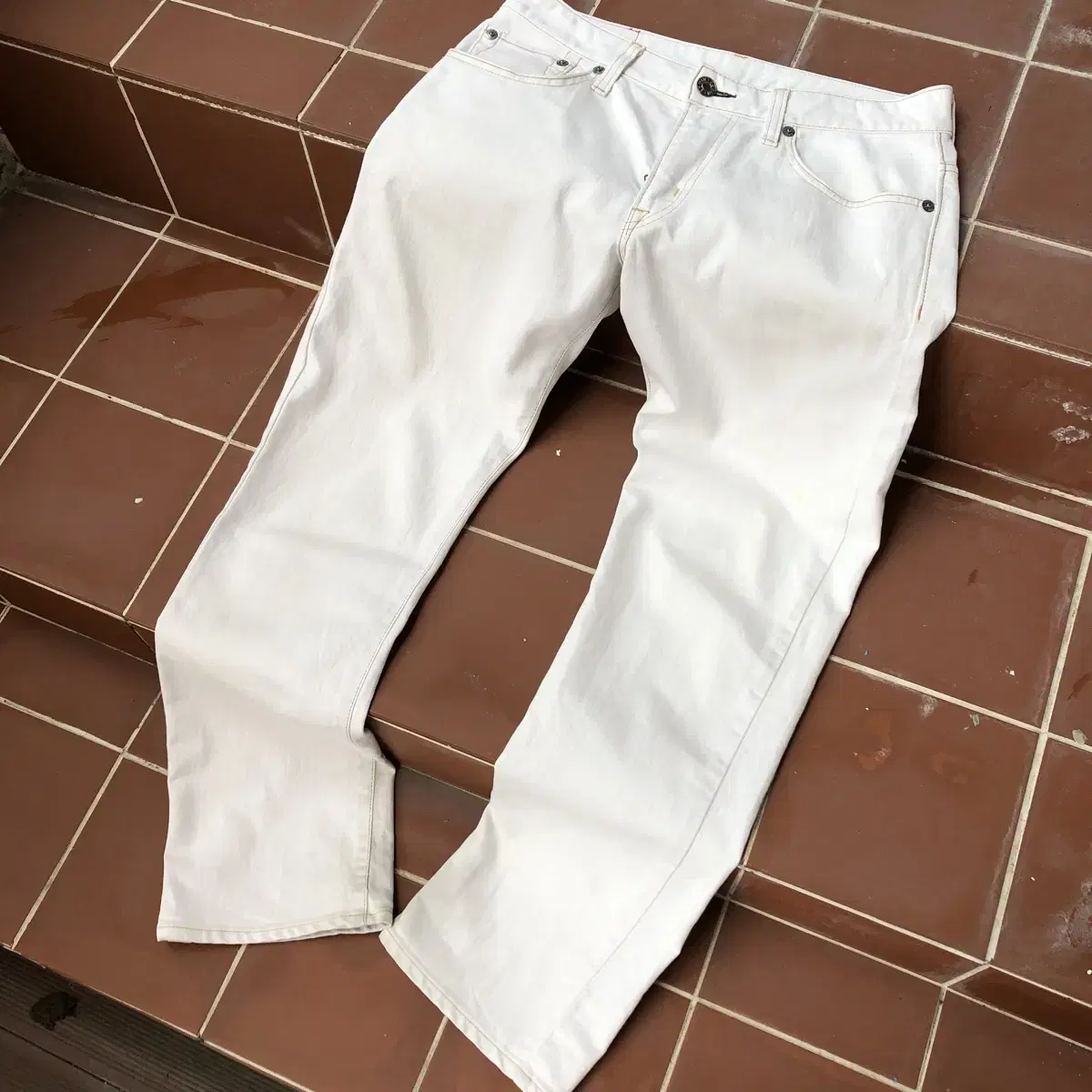 Adwin Japanese White Denim