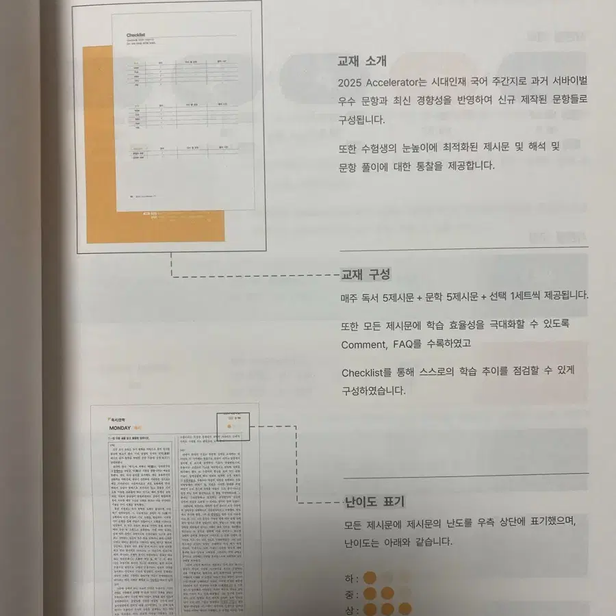 2025 시대인재 국어 주간지 엑셀러레이터 05~13