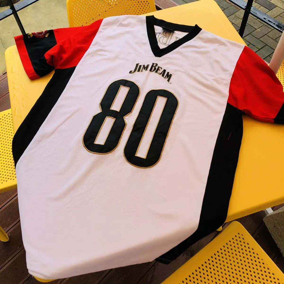 Jim Beam Bourbon Whiskey Football Jersey