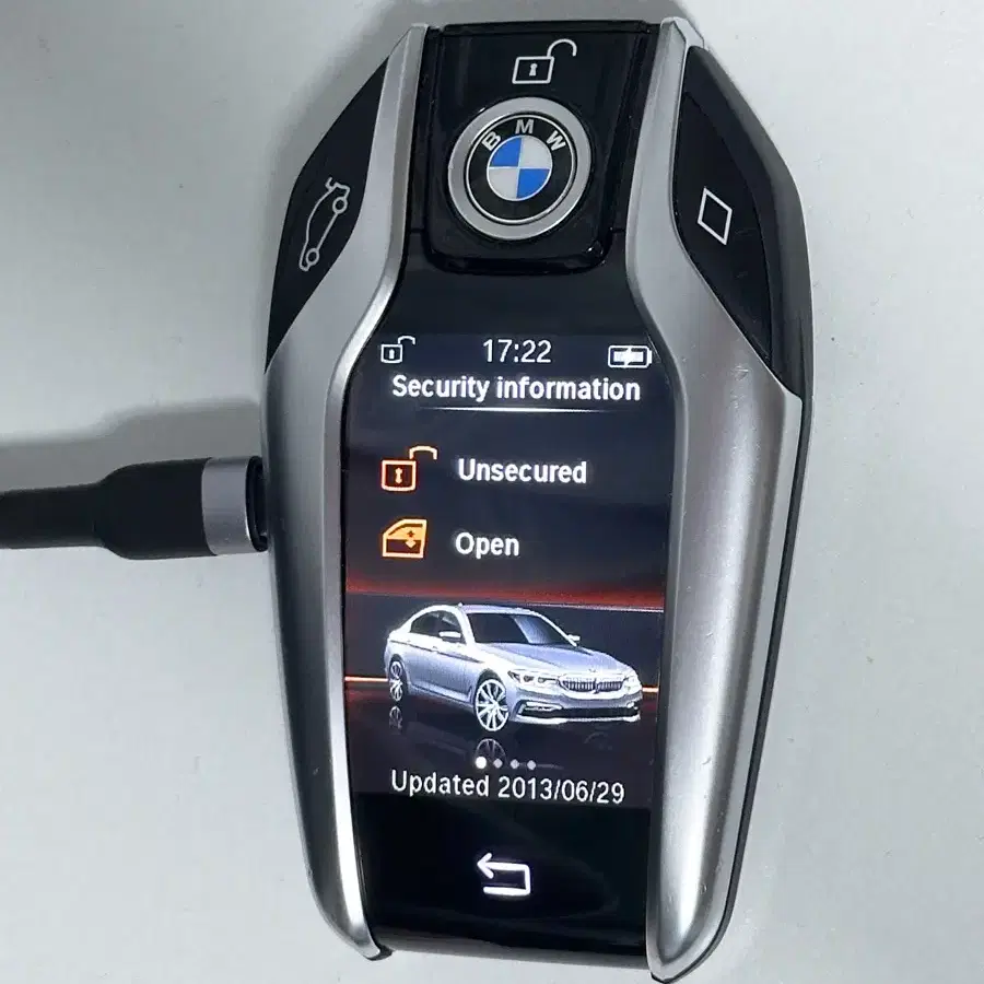 BMW 디스플레이 차키