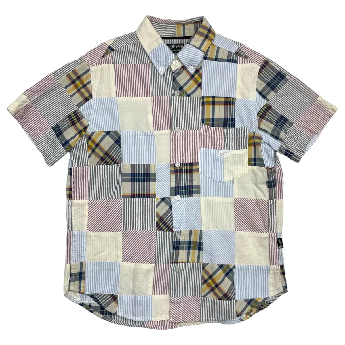 Stussy Patchwork Short Sleeve Shirt