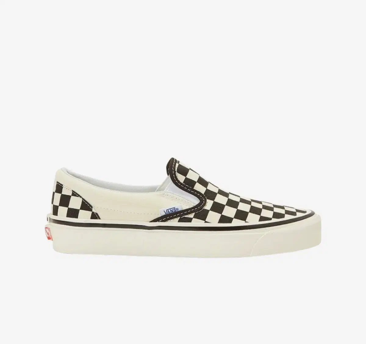 280 Vans Slip On 44 DX Anaheim Factory Checkerboard White Black