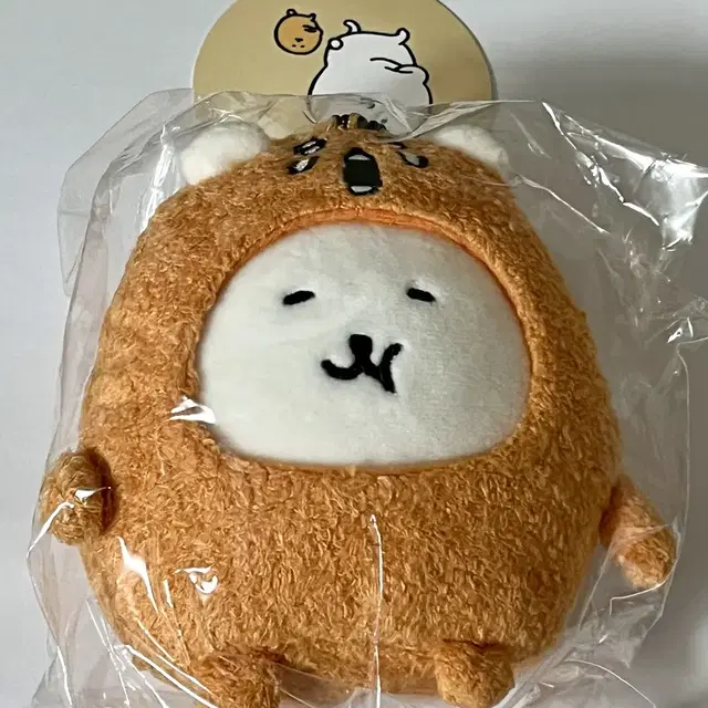 고로케 탈을 쓴 농담곰 마스코트 인형