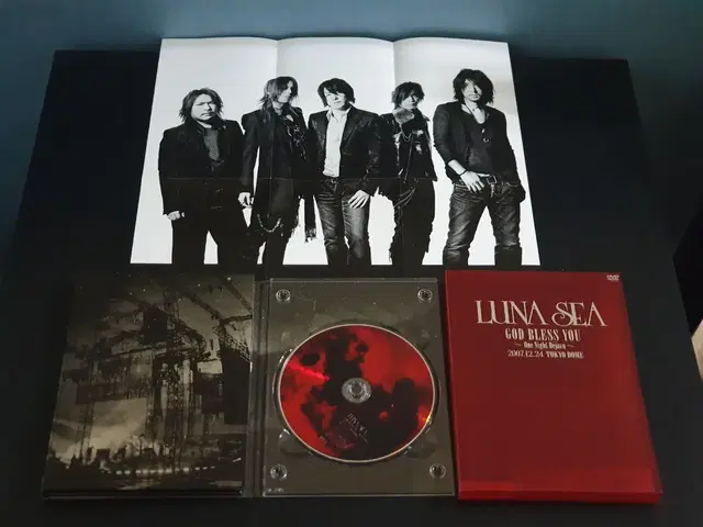 LUNA SEA 루나씨 라이브 2007 도쿄돔 공연 (2DVD) 영상