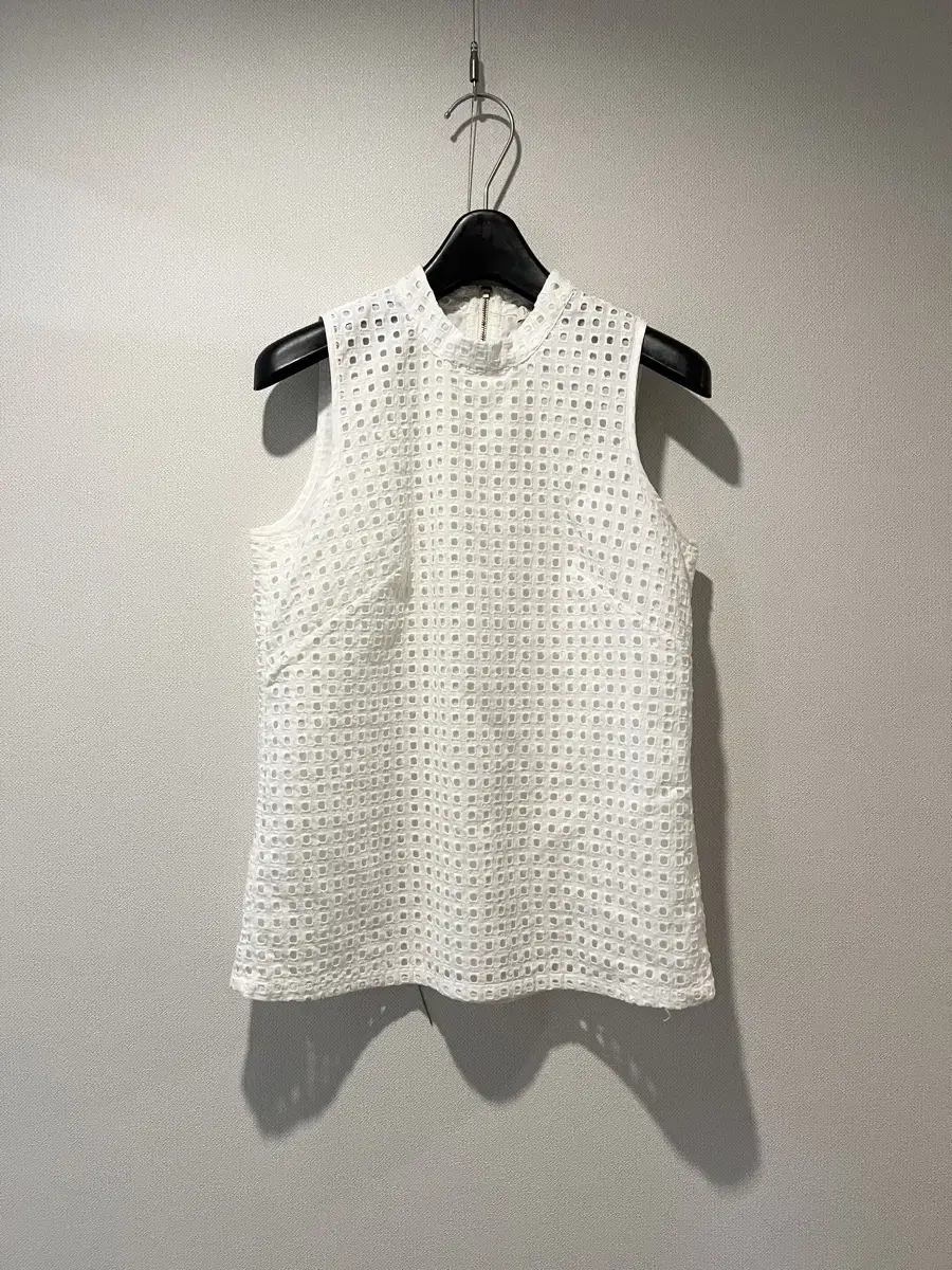 Jake's New Product Punching Blouse White Size S