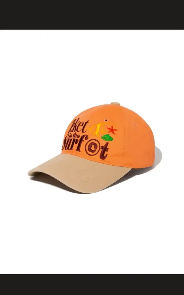 테켓 surf cap 서프캡 모자 오렌지