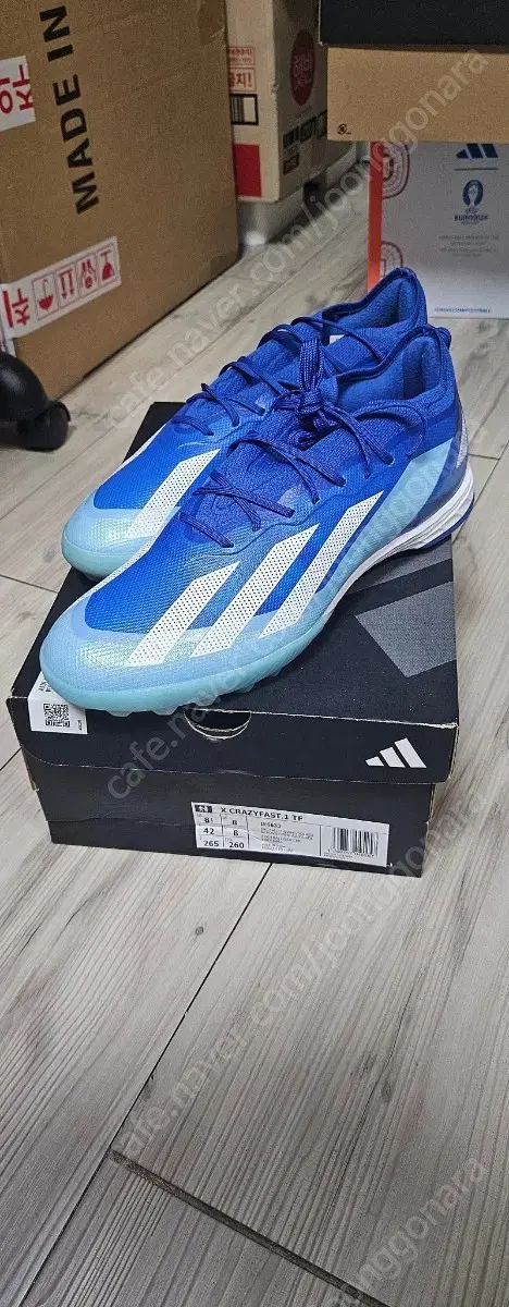 ADIDAS X CRAZYFAST.1 TF 265 팝니다.109,000