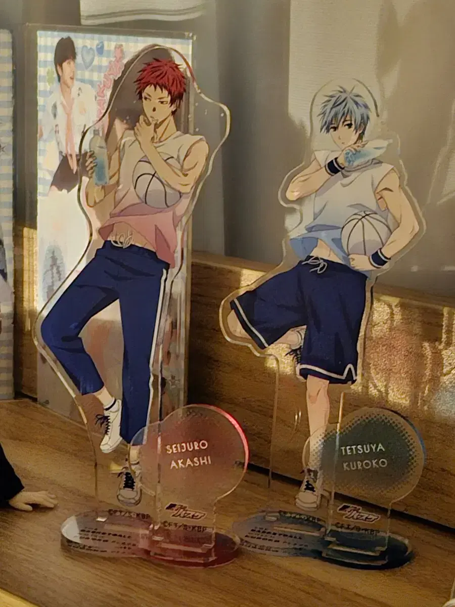 Basketball acrylic stand in bulk from Kunon Kuroko (Akashi,Kuroko)