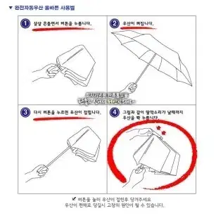 이쁜 (땡땡이) 3단 완전자동 우산