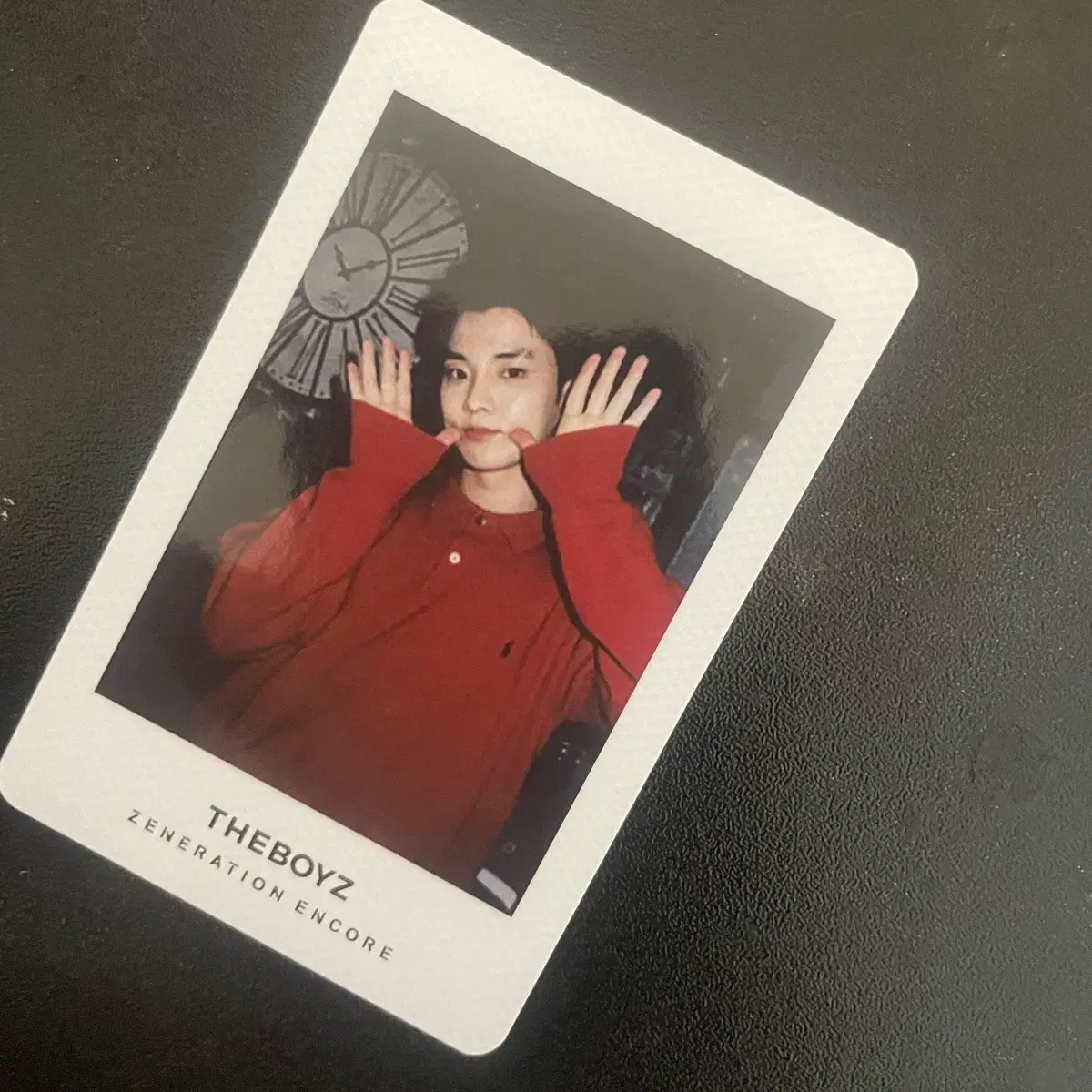 The Boyz q Official Doll polaroid Photocard