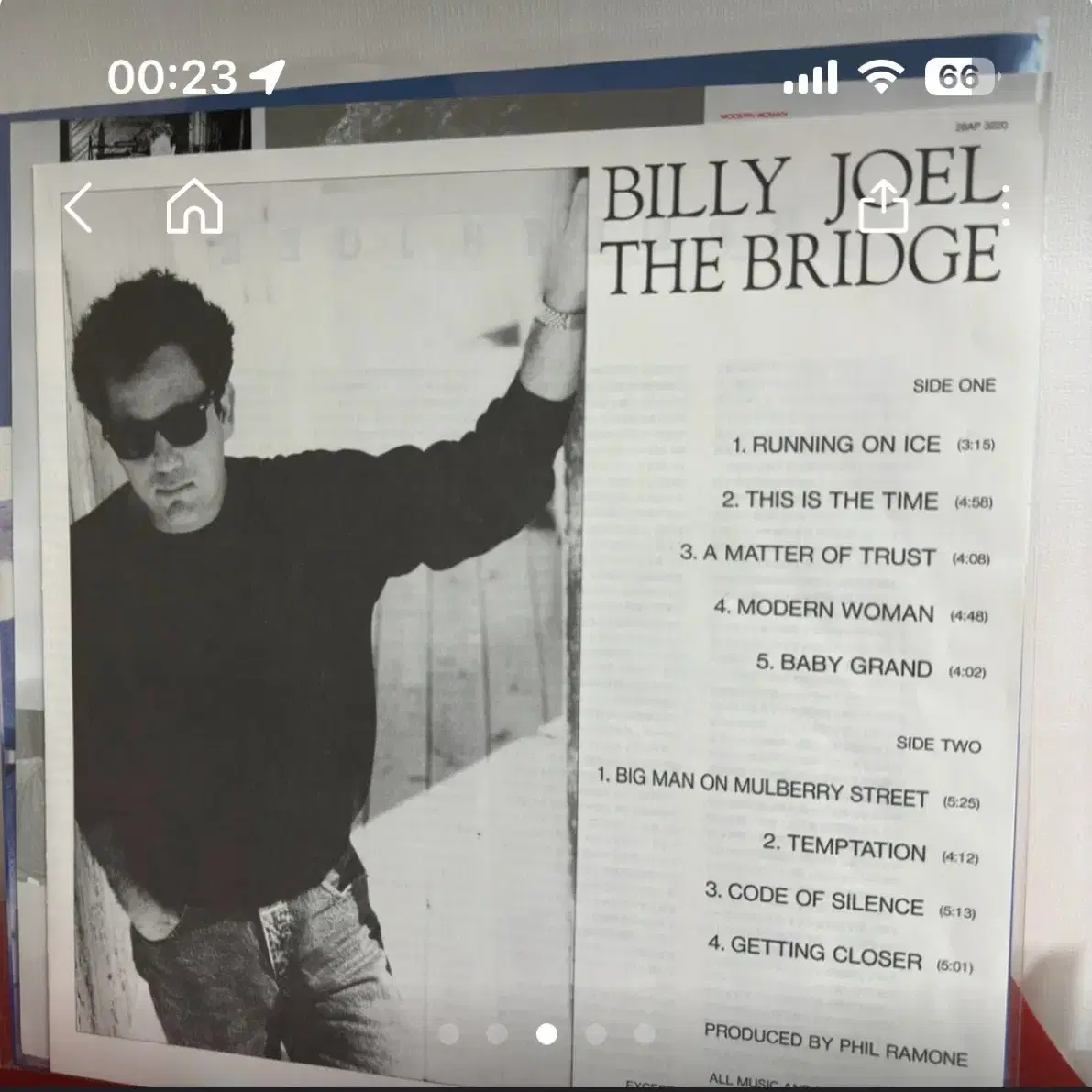 Billy Joel - The Bridge LP