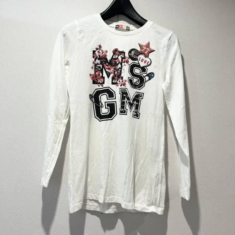 MSGM 키즈 티셔츠 12y 성인44가능