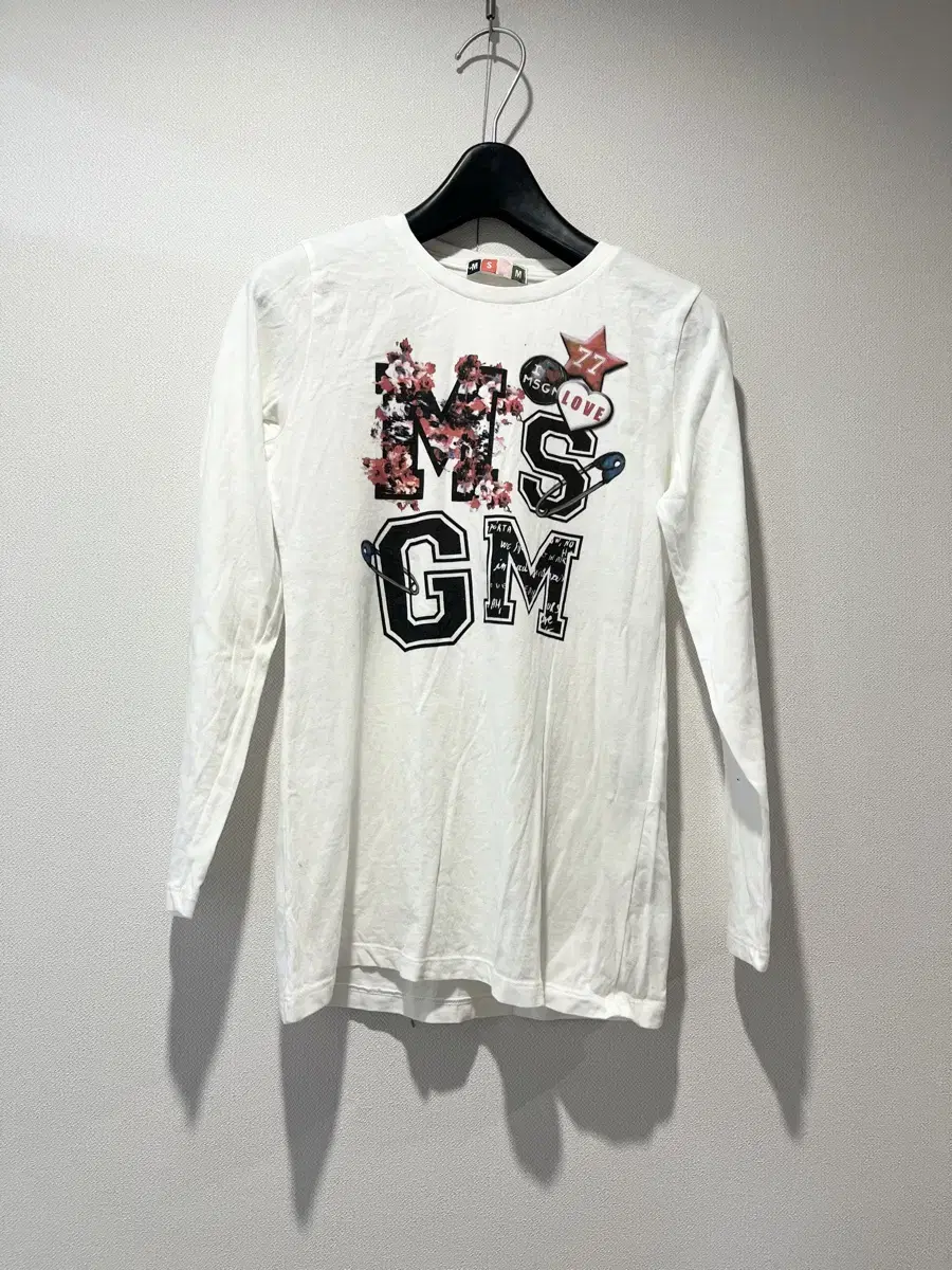 MSGM 키즈 티셔츠 12y 성인44가능