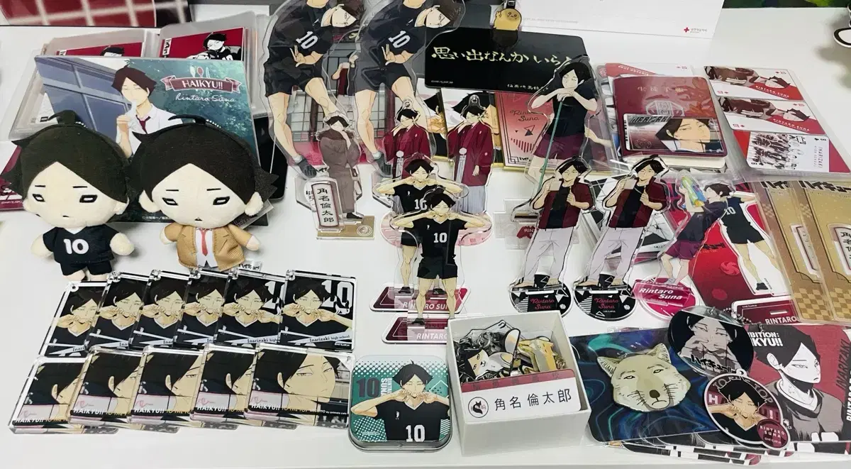 Haikyuu Sunarintaro official goods bulk sell (acrylic, nitotane, etc.)