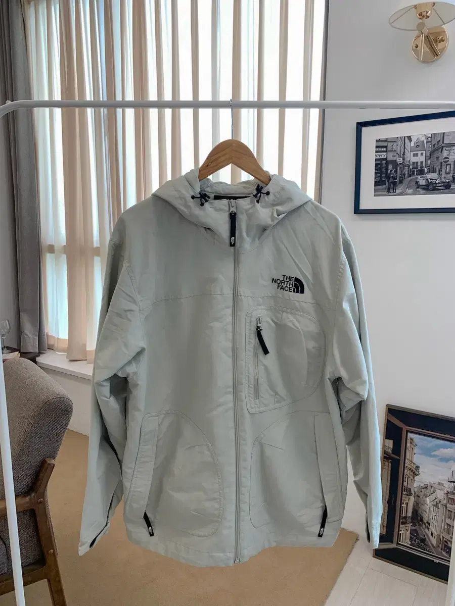 The North Face Hooded Windbreaker (size 100 L)