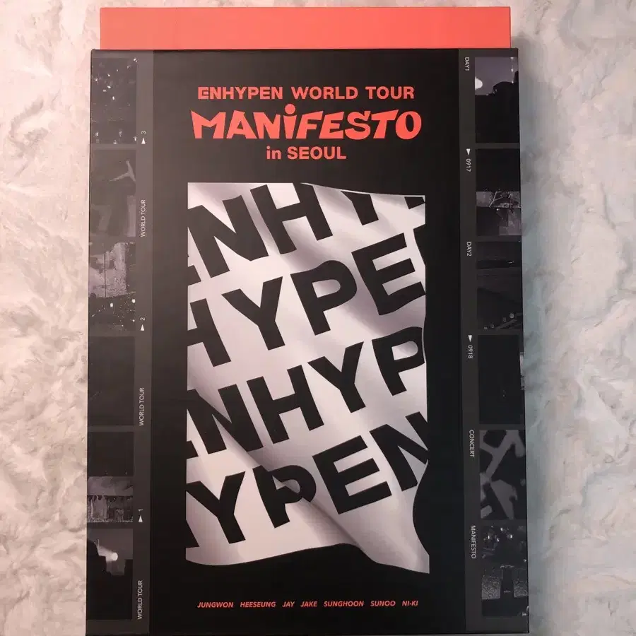 엔하이픈 manifesto in Seoul DVD 개봉