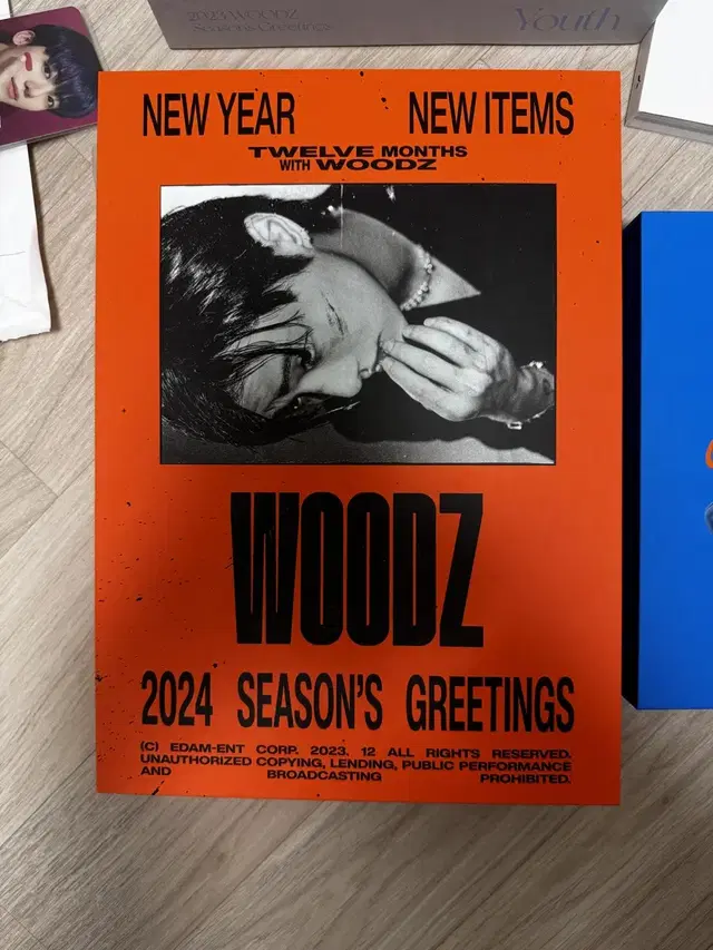 우즈 조승연 woodz 2024 24 시그 시즌그리팅 양도