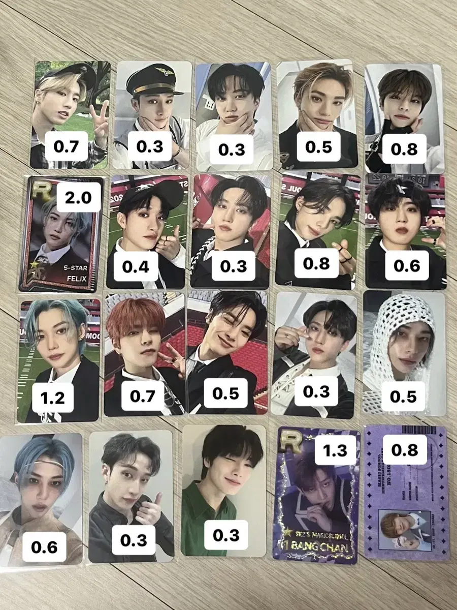 Skz photocard wts unreleased photocard preorder pre-order benefit ld Stayzone Schusze