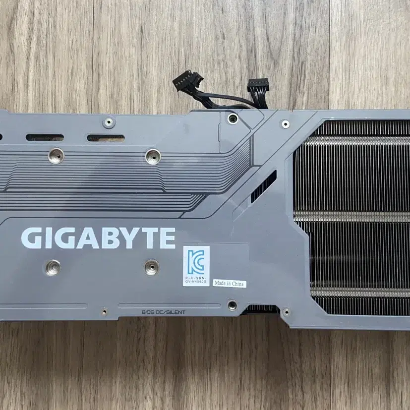 Gigabyte RTX4090, RTX4080 Gaming OC 방열판