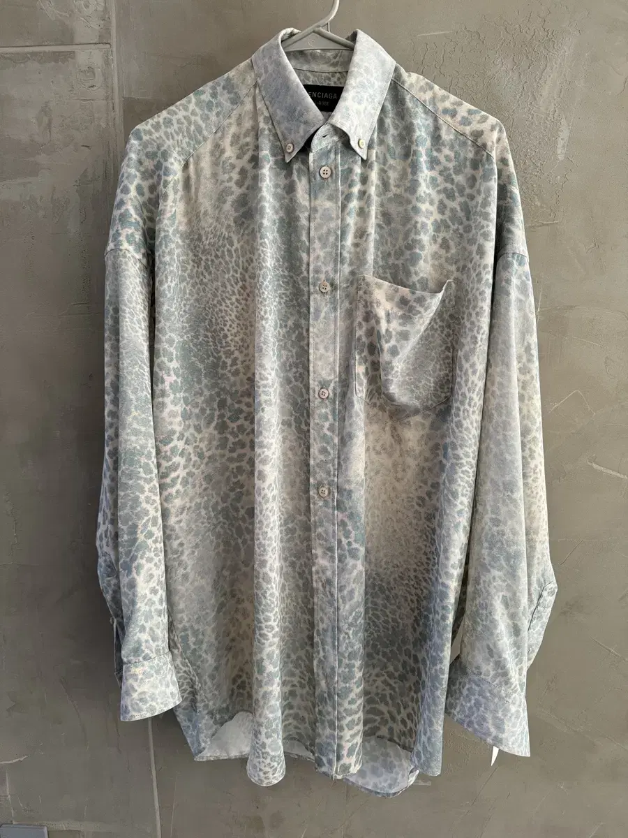 Balenciaga Leopard print cocoon shirt