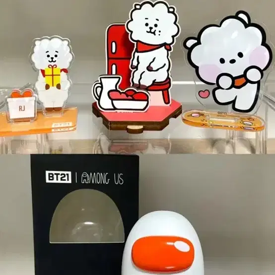 BT21: RJ 알제이 아크릴 & 피규어