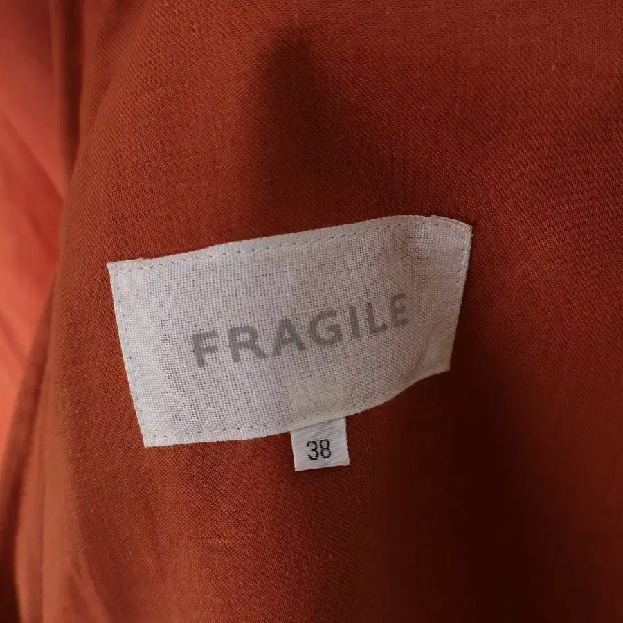 55/FRAGILE 린넨100% 싱글코트