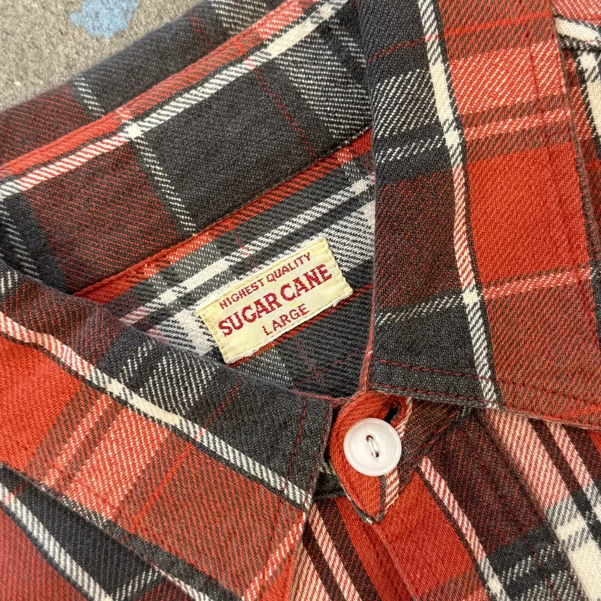 Sugarcane Flannel Shirt (L, 105)