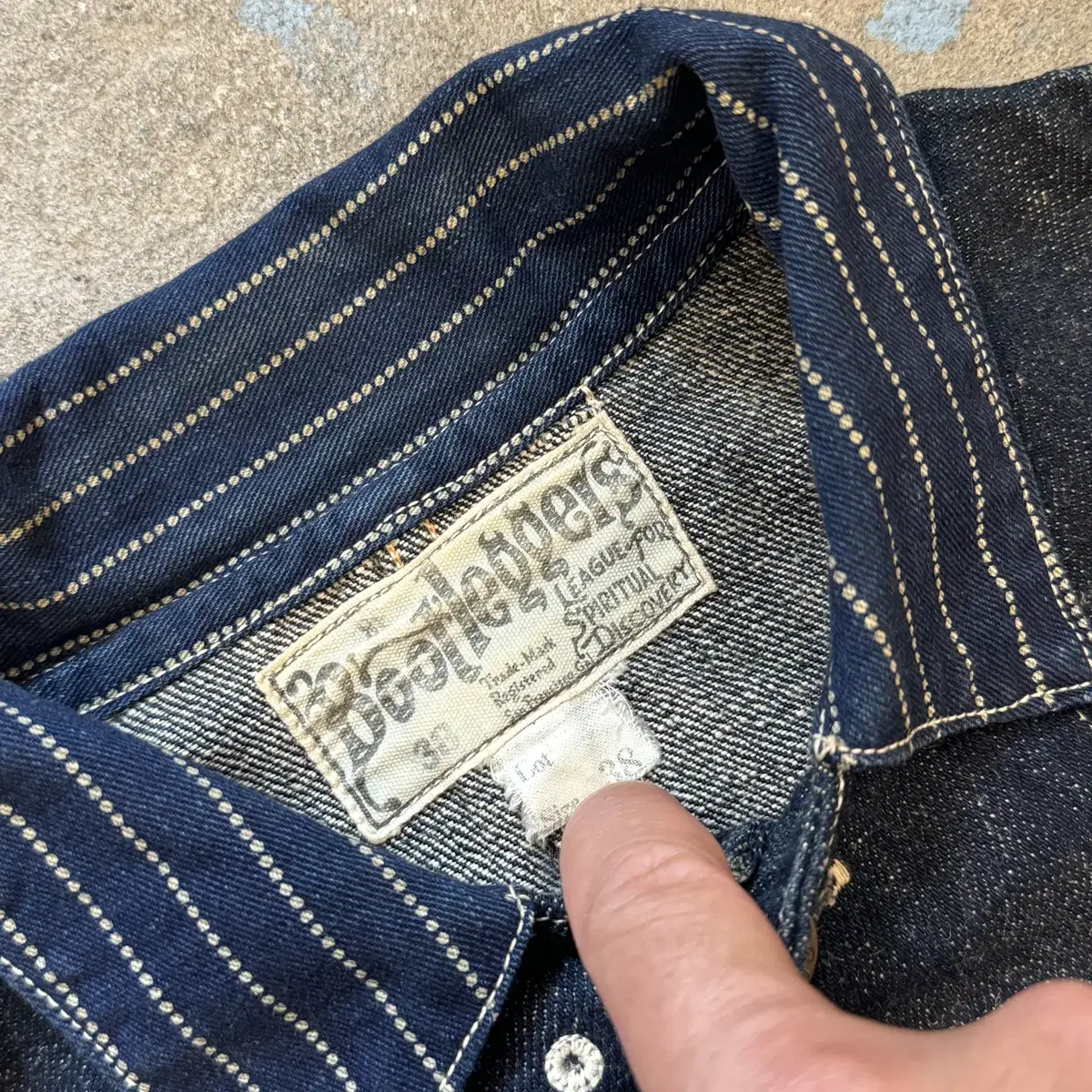 Freewheelers Denim/Wabash Chorecoat/105