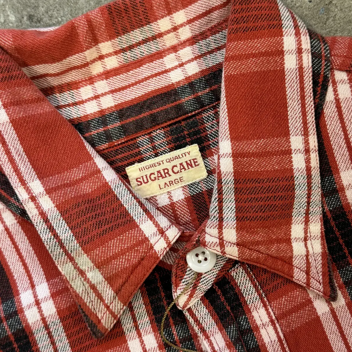 Sugarcane Flannel Shirt (L ,105)