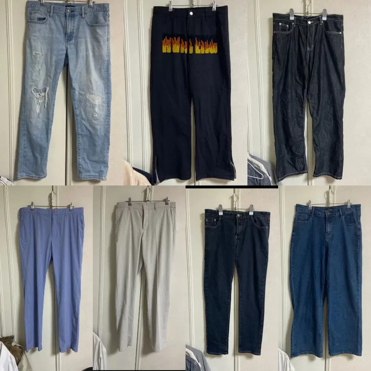 Men's JeansXL PantsXL (bulk of 7 pairs)